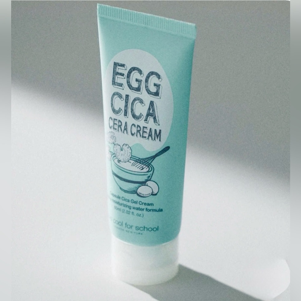 TOO COOL FOR SCHOOL Egg Cica Cera Cream Moisturizer Skincare All Skin Type 50ml